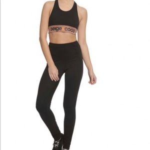 Beige And Coco Bodysuit